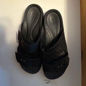 Crocs Brooklyn Low Wedge Sandal - Women's